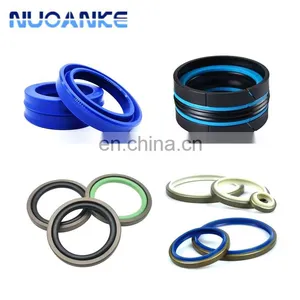 China Manufacture U Cup Dust Step Buffer Polyurethane PU Rubber Hydraulic Piston Rod Oil Seal Hydraulic Cylinder Seal thumbnail-1
