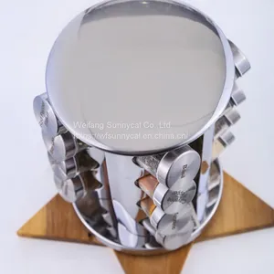 16 Jars Revolving Countertop Spice Rack Stainless Steel Seasoning Storage Organization for Kitchen thumbnail-2