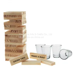 Adult Wooden Tipple Tower Drinking Game, Tower Stacking Game thumbnail-4