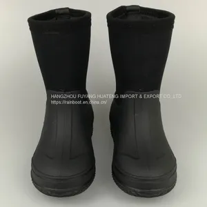Hi-Q Neoprene Rain Boots,Cheap Lady Neoprene Boots, Neoprene Ladies Boots,Female Neoprene Shoes,Women Neoprene Boots thumbnail-3
