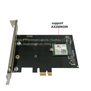 Wallys DR3G11 WiFi-modules-PCIe-adapter Linux AX200NGW Support QCN9074 thumbnail-2