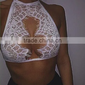 C23305B Wholesale Lady Sexy Fashion Lace Bralettes thumbnail-1