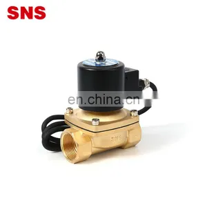 SNS 2WF350-35 110V Explosion-proof Normally Closed Pneumatic Large Diameter Coil Brass Solenoid Valve thumbnail-1