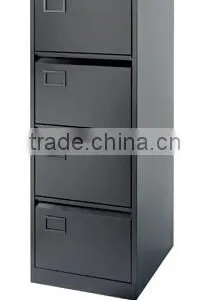 (DL-V4)Grey Foldable 4 Drawers Metal Slim File Cabinets for Sale thumbnail-1