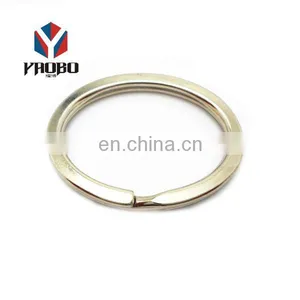 Excellent Quality Flat Chains Accessories Stainless Steel Split Ring Key Chain For Daily Life thumbnail-5