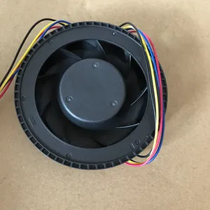 DC 12V 100*25mm 68m3/H 4000rpm Round Plastic Centrifugal Fan for Air Purfier thumbnail-1