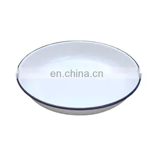 Chinese Quality Products Cast Iron Enamel Soup Plate thumbnail-1