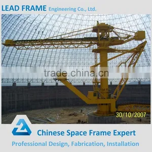 Large Span Space Frame Vaulted Roof for Coal Storage thumbnail-2