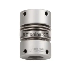 DR Aluminum Alloy Bellows Setscrew Shaft Coupling Motor Bellows Motor Shaft Coupling thumbnail-5