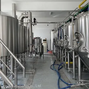3HL 5HL 10HL Three Vessel Company Brewhouse Steam Heated thumbnail-2