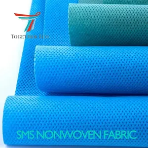 Non-woven Value-added Spunbond Non Woven Disposable Products 20-30gsm SMS SMMS SSMMS Nonwoven Medical Fabric Material thumbnail-2