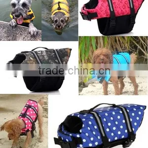 Pet Accessories Pet Dog Clothes Pet Life Jacket for Swimming Safety Clothing thumbnail-1