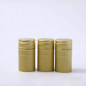 30x60mm Wine Aluminum Caps, Vodka Aluminum Screw Caps Customization thumbnail-3