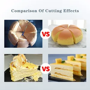 Customized 20kHz Ultrasonic Cake Cutting Machine Ultrasonic Sandwich Cutter for Airline Food thumbnail-5