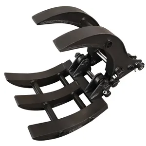 Steel Hydraulic Rotating Bucket - Excavator Attachment With Precise Control for Waste Management thumbnail-3