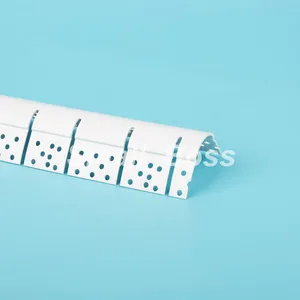 Hot-Selling Vinyl Plastic Bullnose Corner Bead PVC Corner Bead for Drywall BN80-1 thumbnail-1