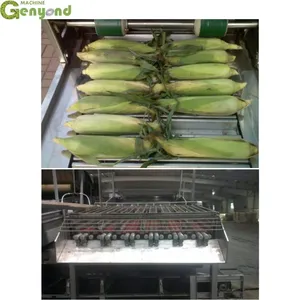 Genyond Factory Automatic Sweet Green Corn Peeling Machine With Good Service thumbnail-2