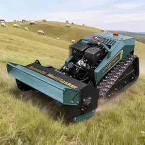 Vigorun Tech MTSK800 Eater Dual 48V 1000W Brushless Motors Remote Control Flail Mower Farm Lawn Mower thumbnail-2