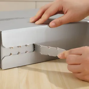 New Design Paper Corrugated Tear and Pull Box thumbnail-4