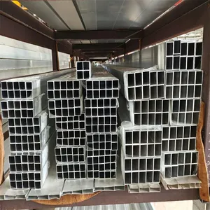 Industrial Extrusion Aluminium Tube Square Rectangular Round Aluminum Pipe Custom Processing Cutting Service thumbnail-2