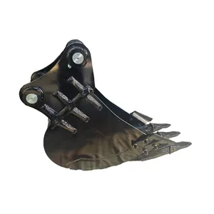 20 Ton Excavator Trenching Bucket 400mm for Pipe Duct Drainage Digging Fit Excavator Attachment thumbnail-1
