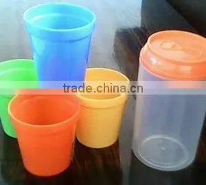 Plastic Drinking Cups With Lid thumbnail-1