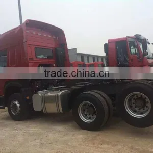 Used Good Condition Dump Truck Headstock Howo 25T for Cheap Sale in Shanghai Yard thumbnail-5