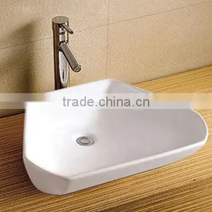 Supplier Bathroom Ceramic Trapezoidal Basin thumbnail-3