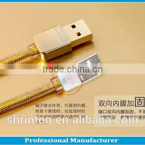 Remax TPE Copper Core 2.1A 100cm Data and Charge Gold Kingkong Micro Usb Cable thumbnail-2