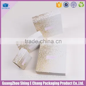 Gold Foil Hot Stamping and Embossing Printed Cosmetic Box for Mini Bottle thumbnail-5