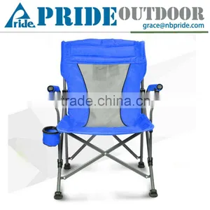 Colorful Luxury Armrest Casual Outdoor Camping Portable Folding Stool Light Beach Folding Chairs thumbnail-1
