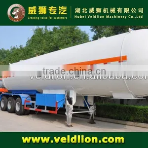 3 Axles 60cbm LPG Semi Trailer the Biggest LPG Tank Trailer thumbnail-6