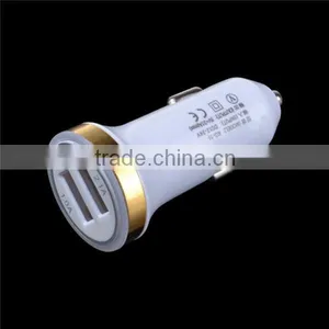 High Quality Logo Custom Colorful Auto Usb Car Charger Adapter thumbnail-3