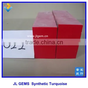 Factory Price Synthetic Turquoise Bricks Rough For Gemstone Jewelry thumbnail-5