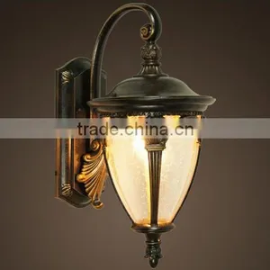 Antique Waterproof Outdoor Led Garden Wall Light thumbnail-1