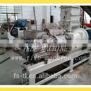 Vacuum Brick Extruder/vacuum Twin Screw Extruder Foactory Price /vacuum Mini Extruder TL-CXJ-SY18.5HP thumbnail-2