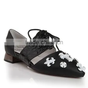 Charming Woman Shoe 2015 Flat Lady Shoes Elegant Lady Shoes Woman With Stud thumbnail-3