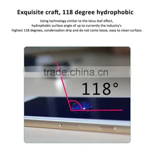 118 Degree Water Contact Angle for Screen Protector Glass Made in China for Iphone 6/6s thumbnail-1