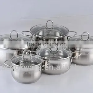 10Pcs Stainless Steel German Cookware thumbnail-1