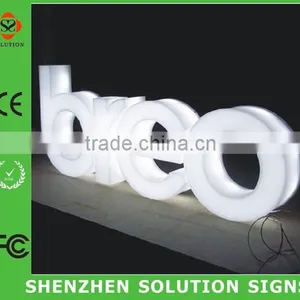 Outdoor Illuminate Business Name Street Sign thumbnail-3