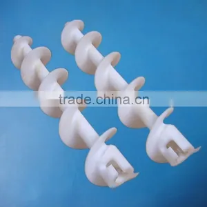 Professional Cnc Machining U-PE PE-HMW HMWPE Big Chain Plastic Screw Conveyor thumbnail-3