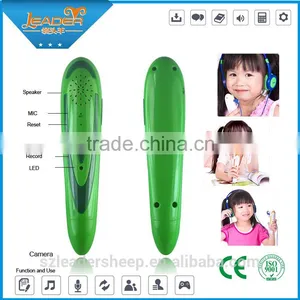 Spainish Sound Kids Talking Pen / Digital Reader Pen Built In 4GB Flash thumbnail-1