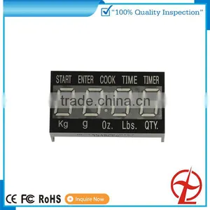 4 Digit 7 Segment Led Display Yellow-green Led Display Indoor Led Display thumbnail-2
