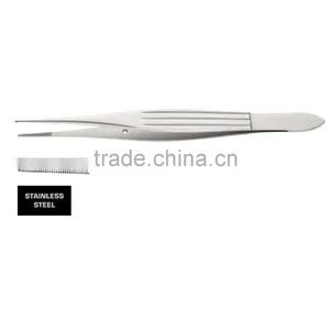 Dissecting Forceps Fine Serrated Surgical Dental Instrument thumbnail-1