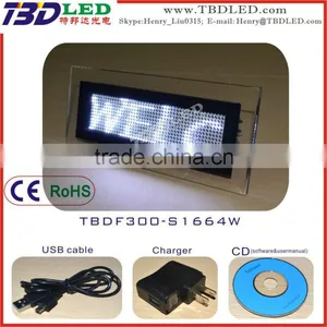 High-definition and Beautiful Crystal Screen Led Display/crystal Led Display Screen Sign/led Mini Moving Message Sign Board thumbnail-4