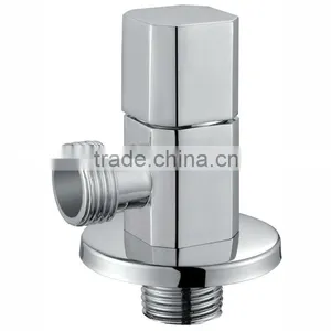 Zinc Alloy Angle Valve, Polish and Chrome Finish, M1/2"-M1/2" thumbnail-1