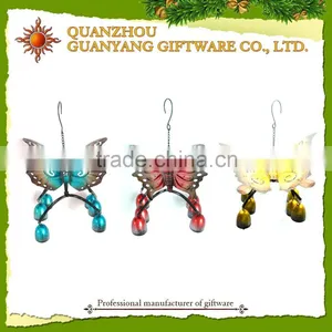 Brass Wind Chime Bells Windchime Butterfly Decor thumbnail-1