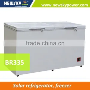 DC12V 24V Solar Powered Deep Freezer Commercial Solar Freezer Refrigerator Fridge Solar Refrigerator Fridge Freezer thumbnail-3