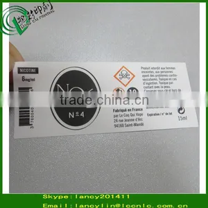 Promotion Reflective Beverage Bottle Label Attractive Colorful Drink Bottle Pvc Sticker thumbnail-1