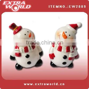 Ceramic Christmas Custom Salt and Pepper Shakers thumbnail-1